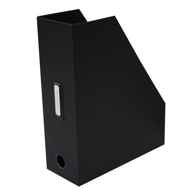 MONOCHROME　A4S　ボックスファイル　PAM-491BK　ブラック
